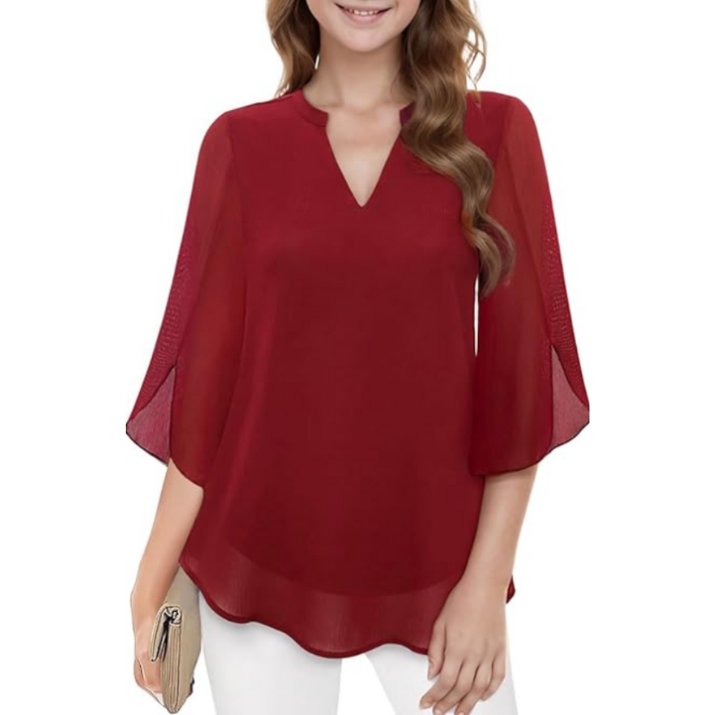 Manon – Blouse élégante à coupe confortable femme