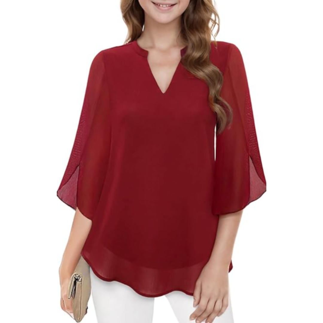 Manon – Blouse élégante à coupe confortable femme