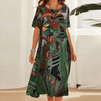 Solène – Robe d’été imprimée femme
