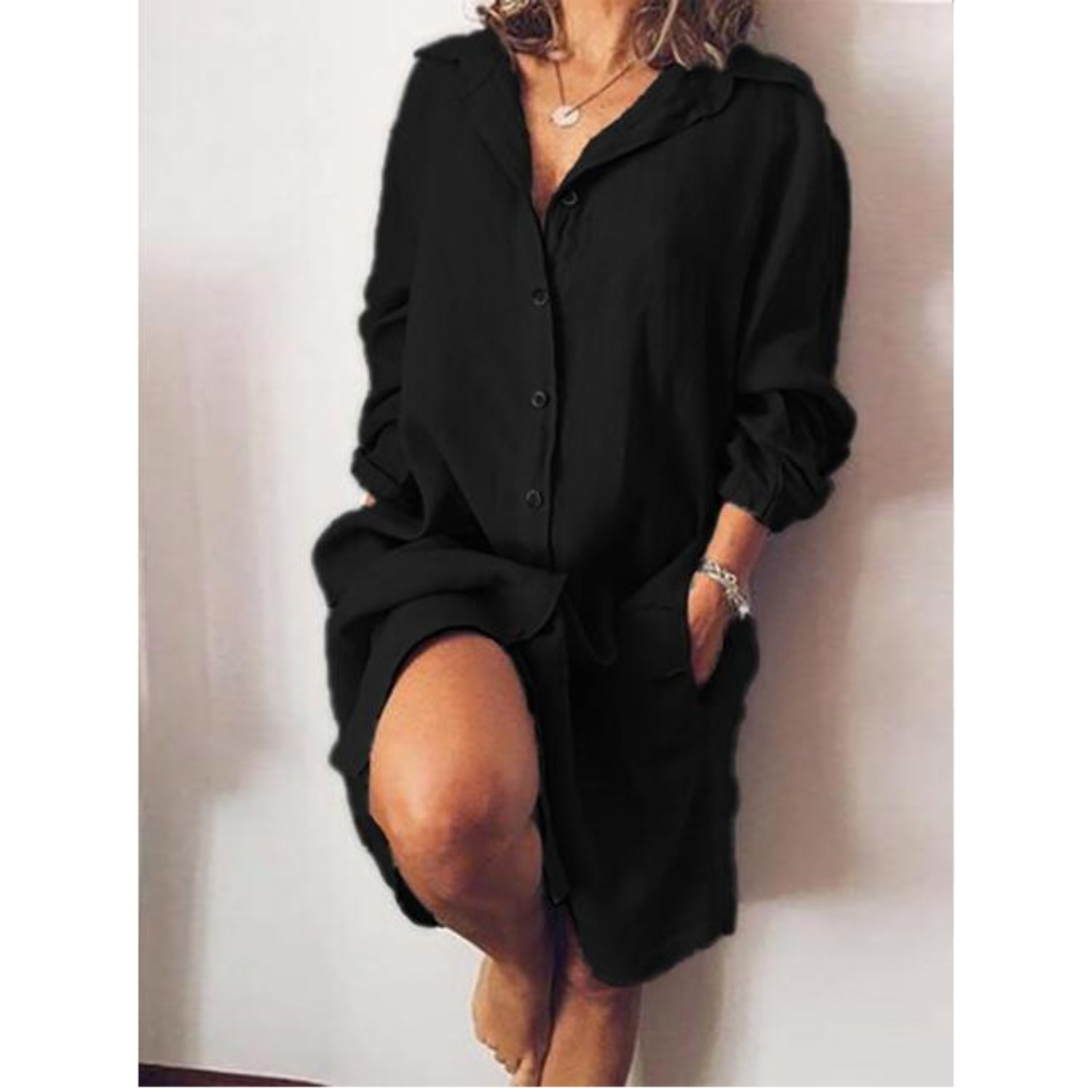 Noélie – Chemise longue femme