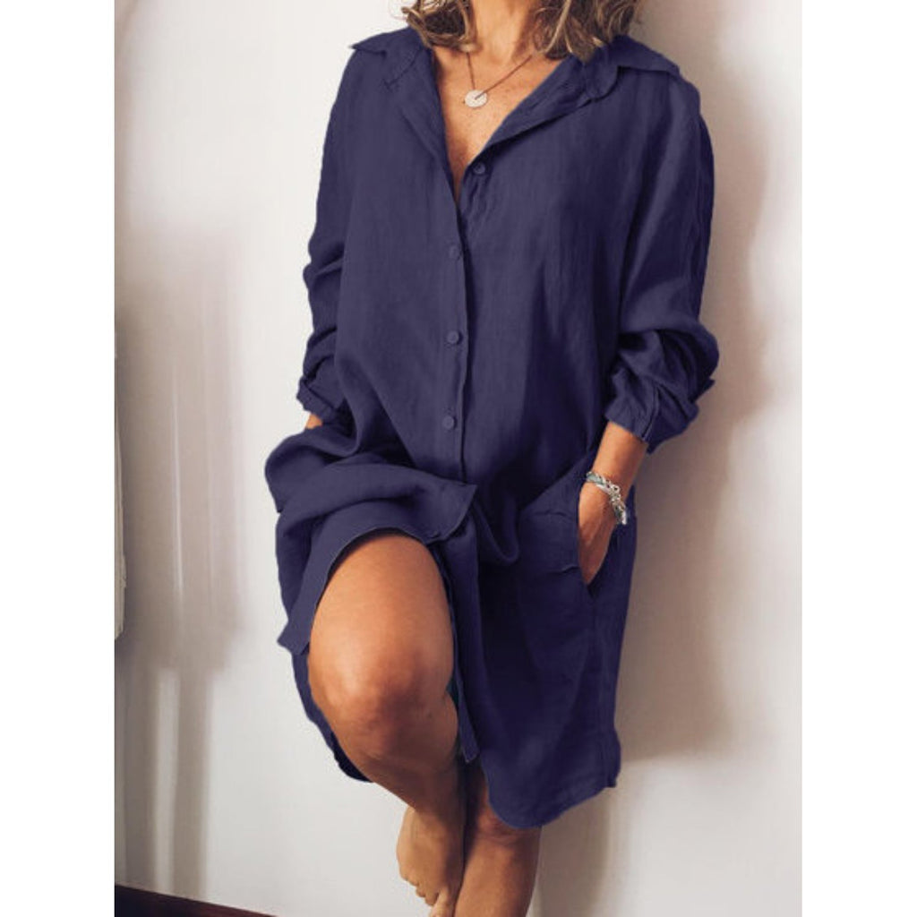 Noélie – Chemise longue femme