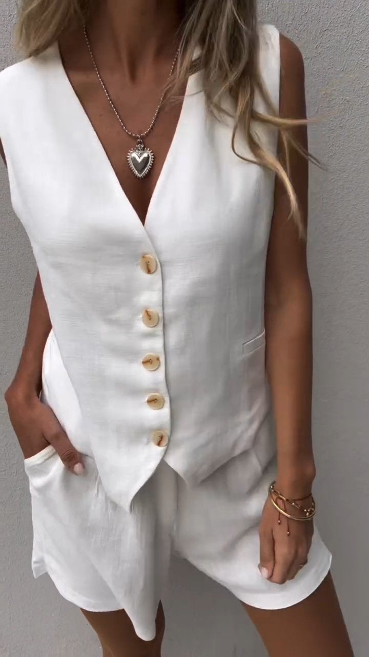 Clara – Ensemble deux pièces avec gilet femme
