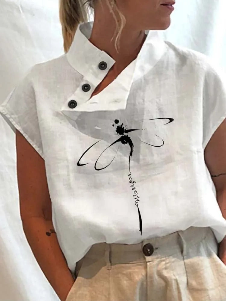 Maud – Chemise à imprimé femme